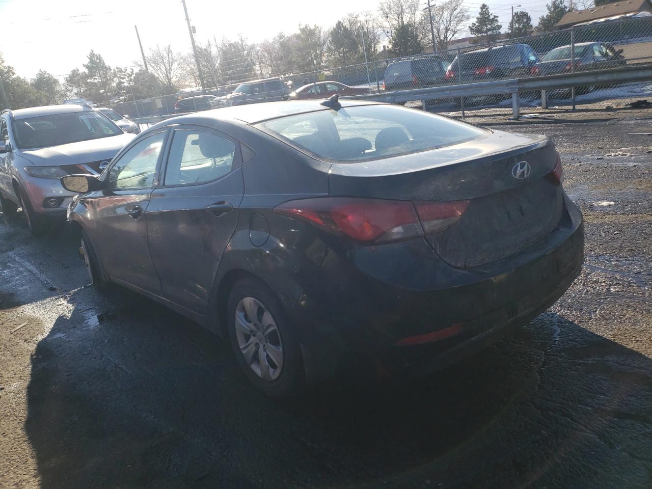 Photo 3 from auction – 2016 HYUNDAI ELANTRA SE with VIN 5NPDH4AE0GH722013