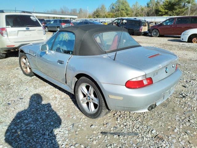 Photo 3 from auction – 2001 BMW Z3 2.5 with VIN WBACN33461LM02973