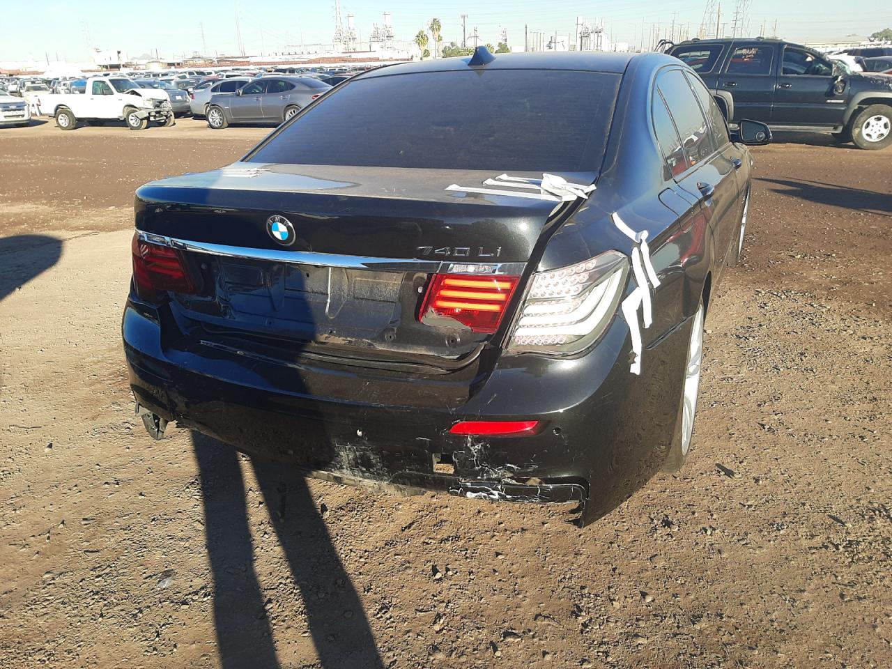 Photo 9 from auction – 2015 BMW 740 LI with VIN WBAYE4C58FD947093