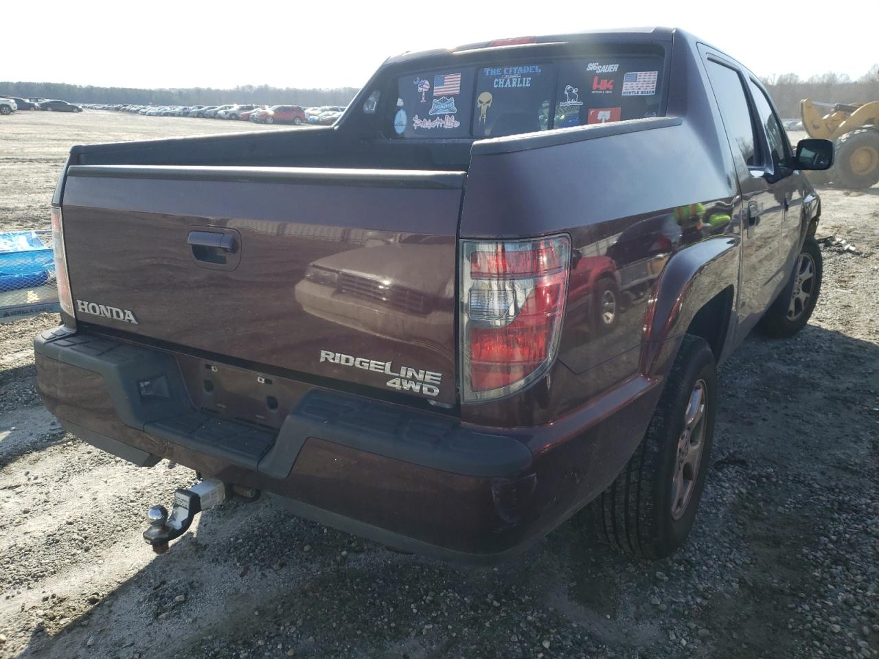Photo 4 from auction – 2013 HONDA RIDGELINE with VIN 5FPYK1F21DB016833