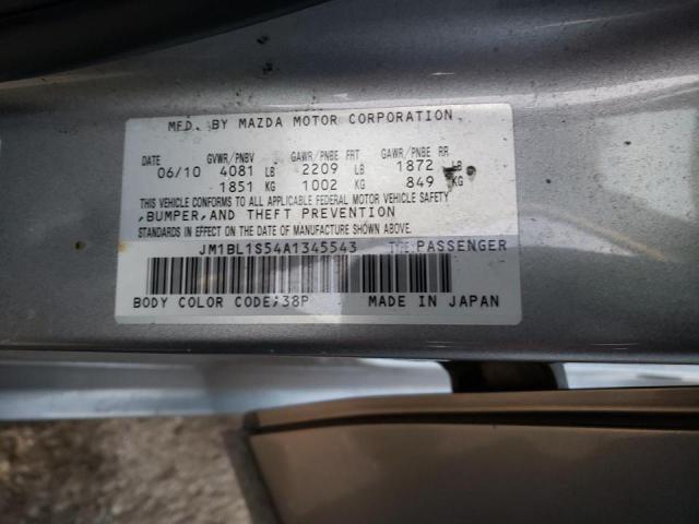 Photo 10 from auction – 2010 MAZDA 3 S with VIN JM1BL1S54A1345543