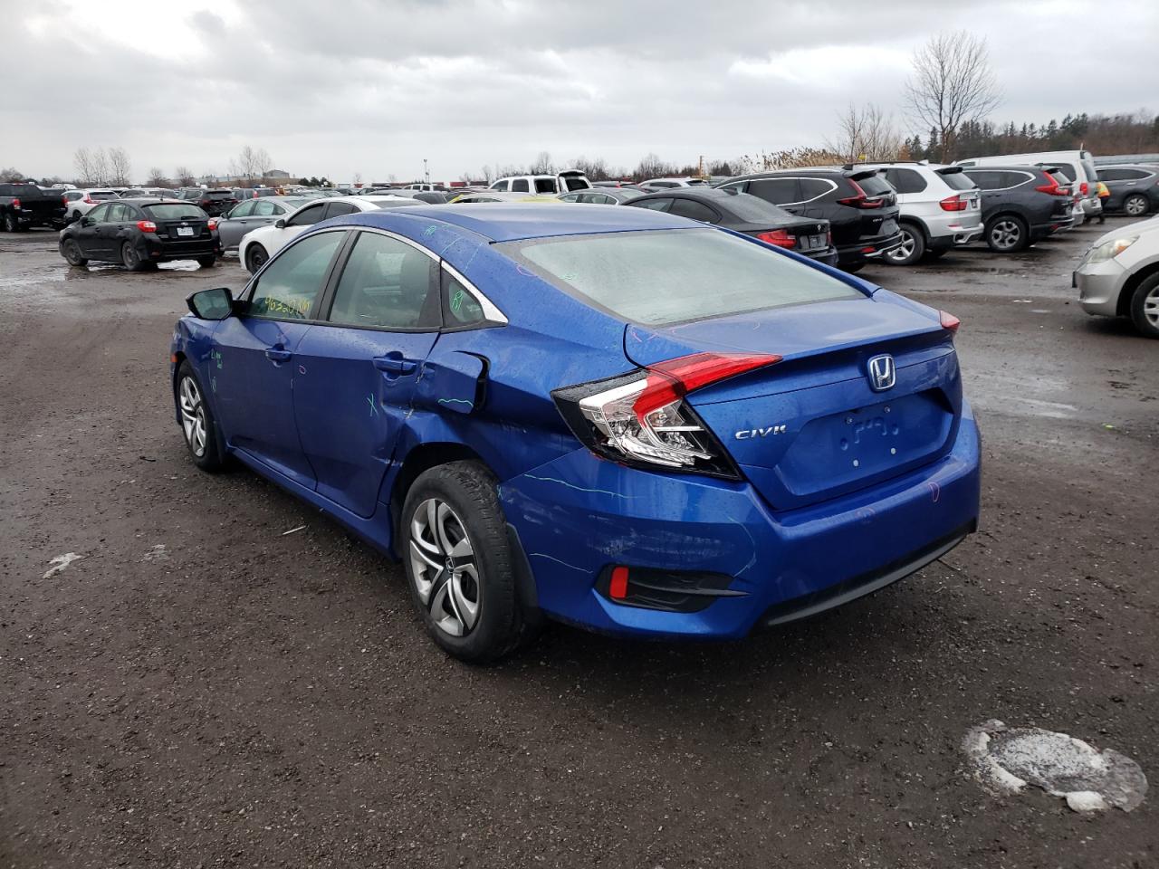 Photo 3 from auction – 2018 HONDA CIVIC LX with VIN 2HGFC2F52JH040823