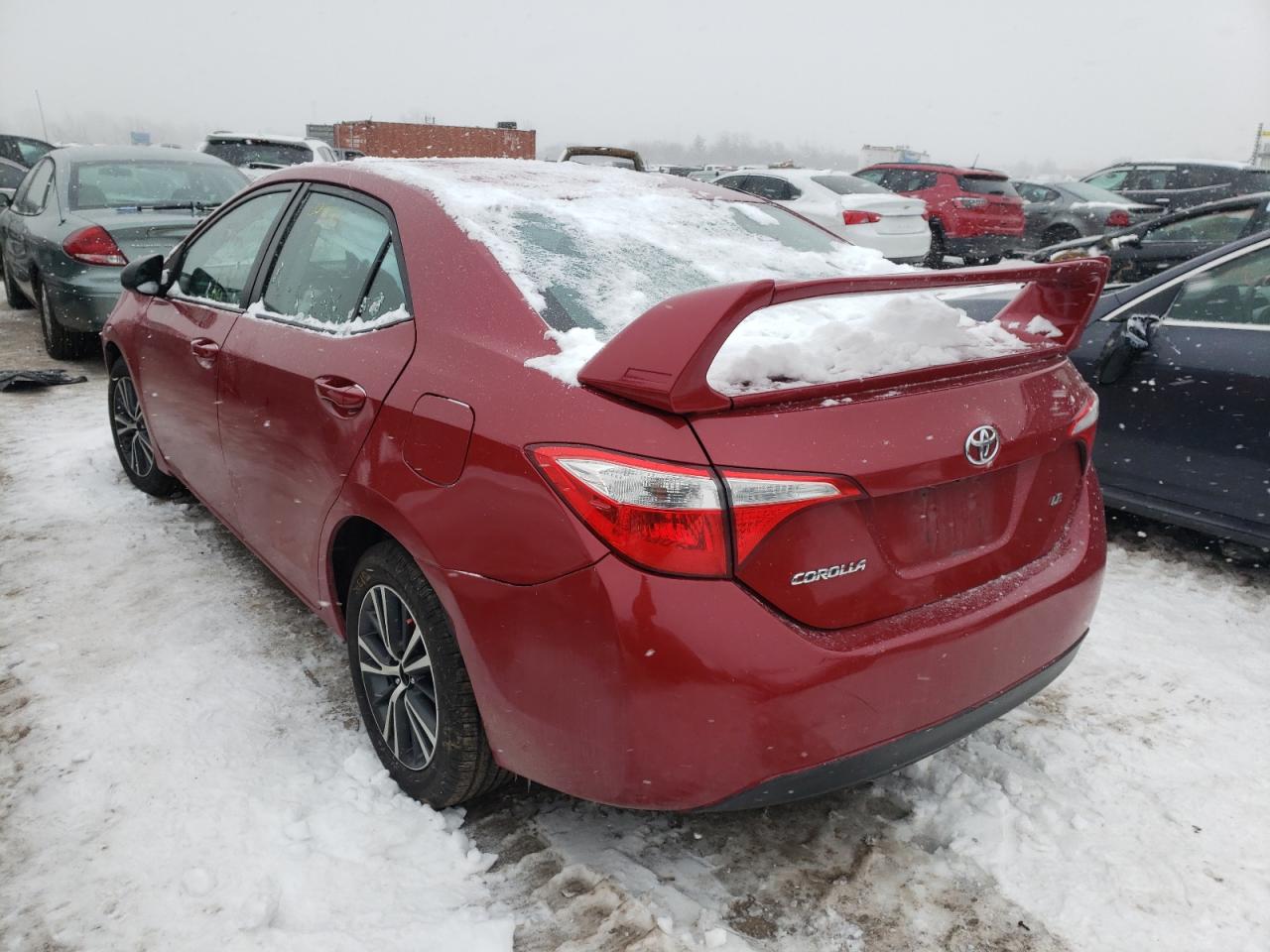 Photo 3 from auction – 2015 TOYOTA COROLLA L with VIN 5YFBURHE6FP283391