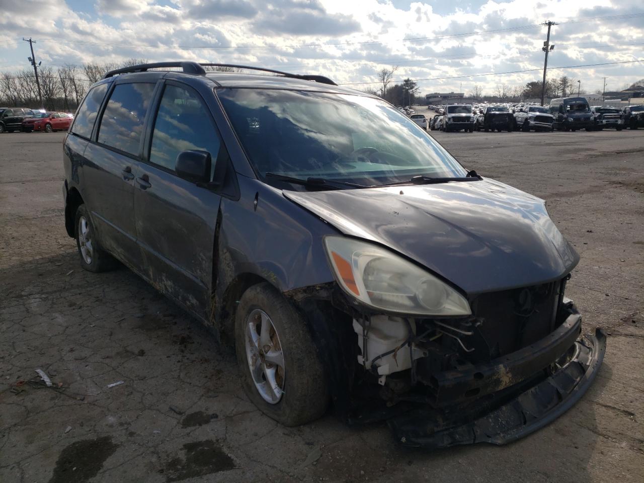TOYOTA SIENNA CE 2005 with VIN 5TDZA23C25S280210 - Photo from auction