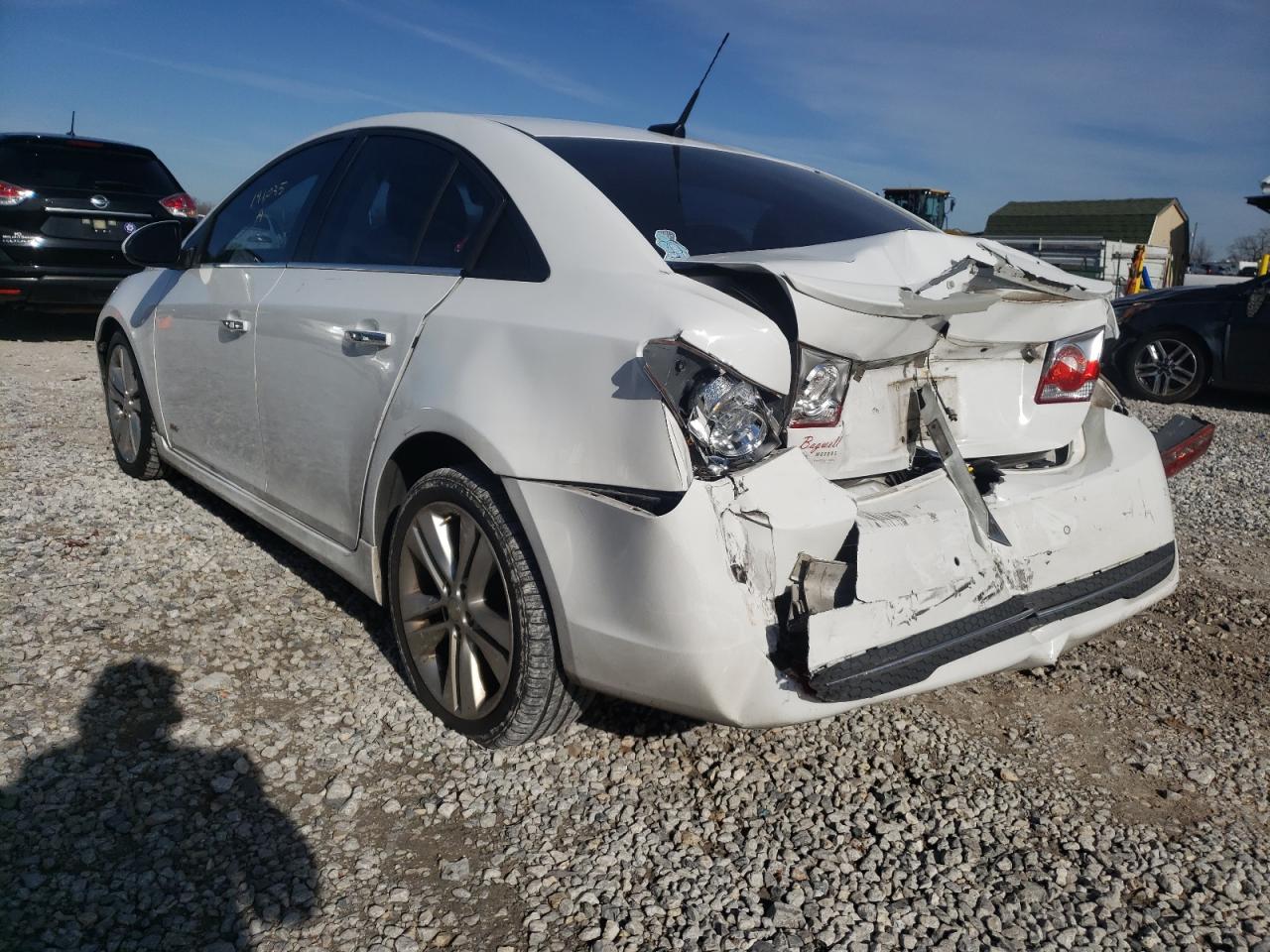 Photo 3 from auction – 2012 CHEVROLET CRUZE LTZ with VIN 1G1PH5SC1C7296467