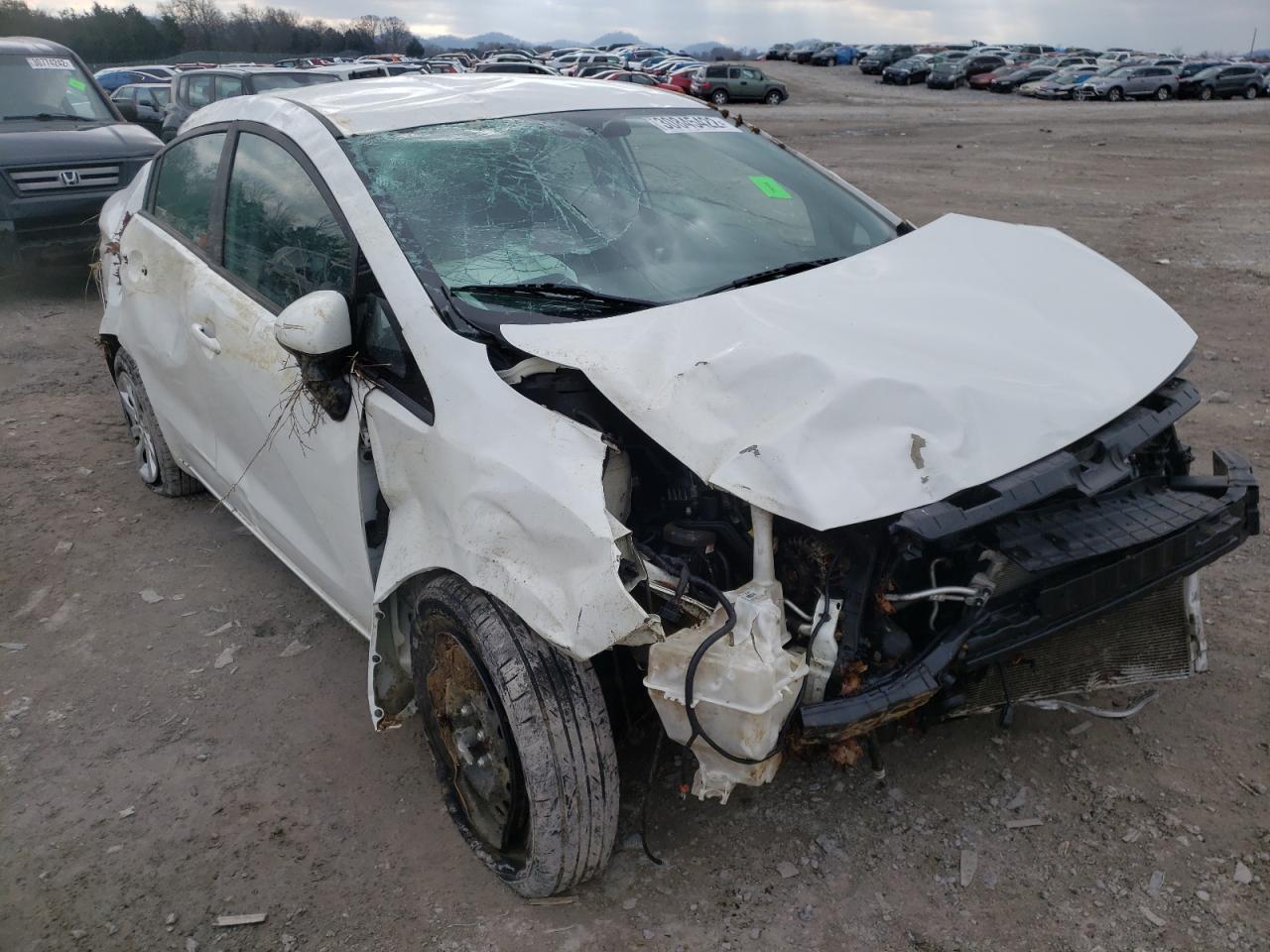 KIA RIO LX 2017 with VIN KNADM4A35H6015413 - Photo from auction