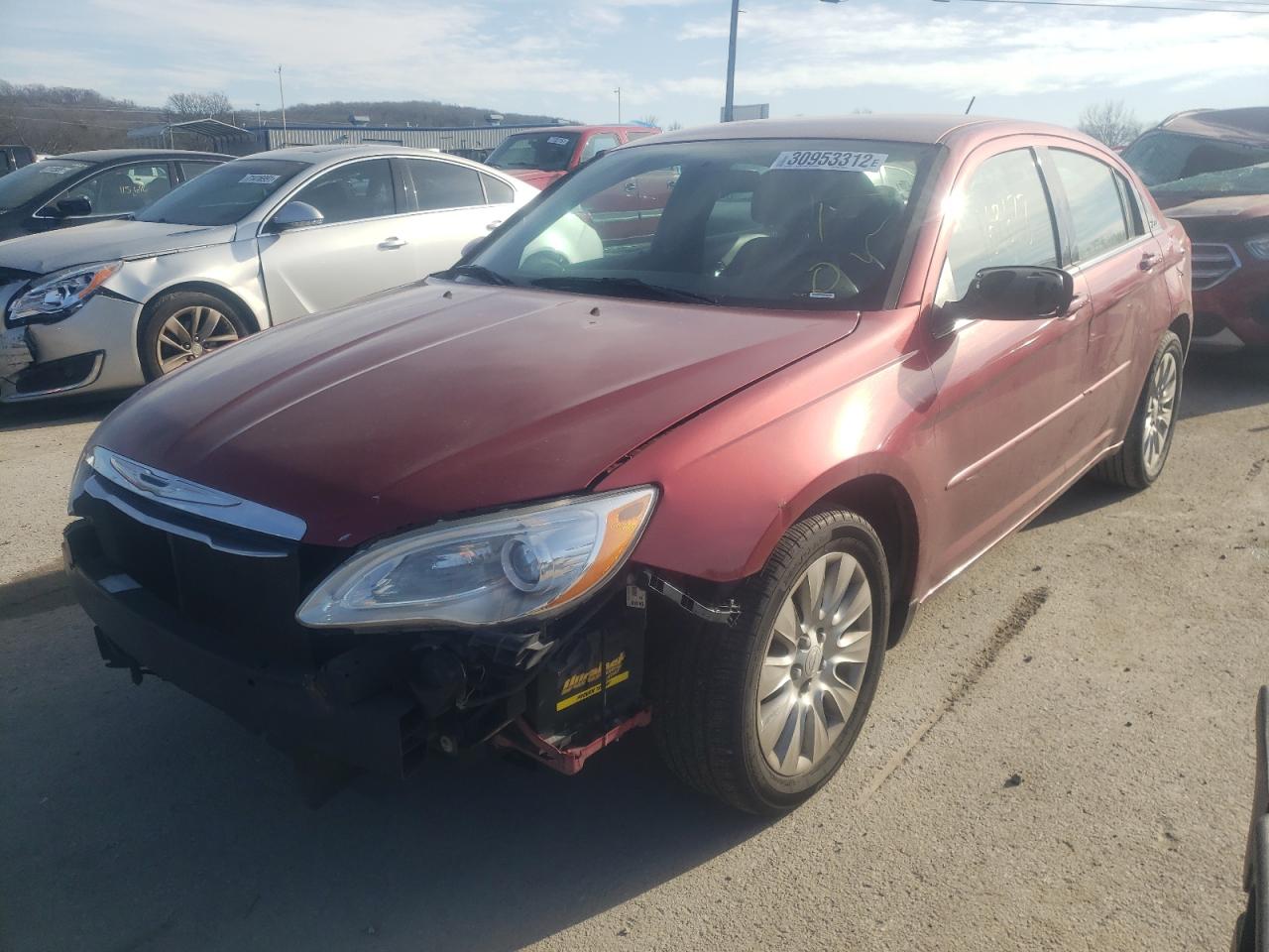 Photo 2 from auction – 2014 CHRYSLER 200 LX with VIN 1C3CCBAB3EN204841