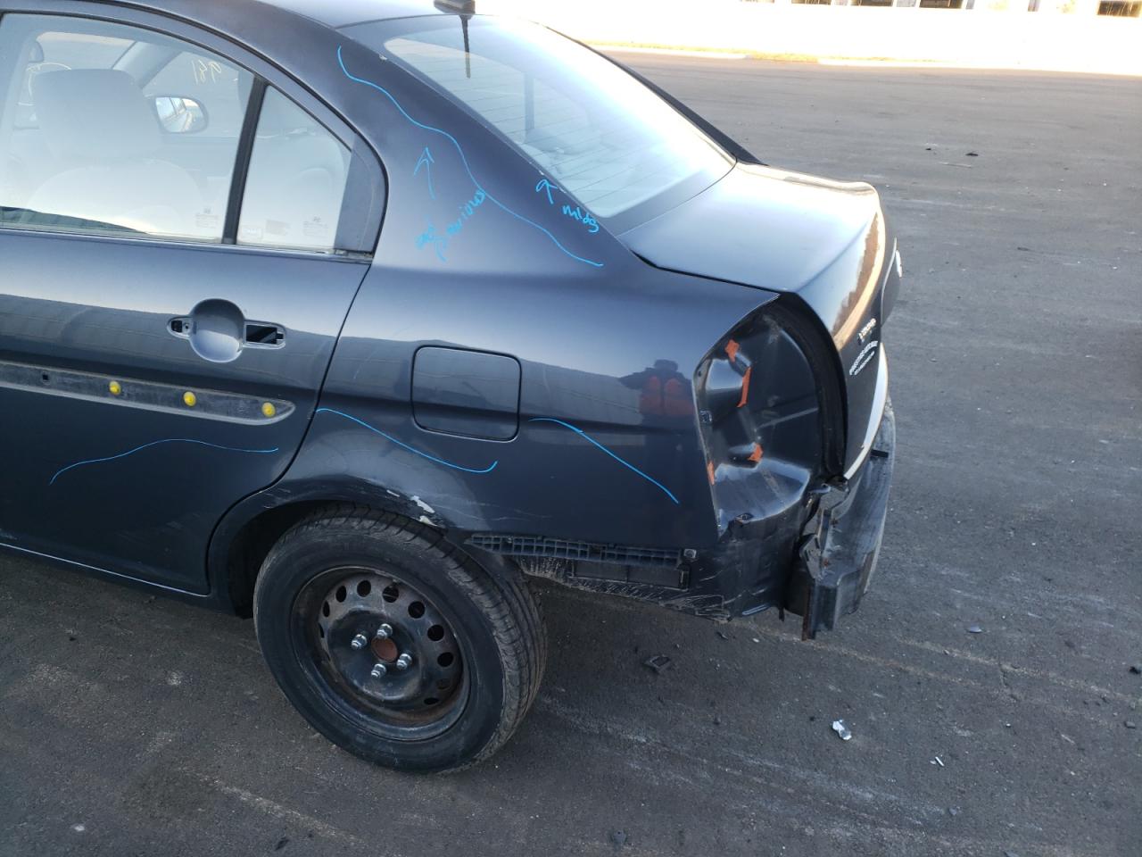 Photo 9 from auction – 2010 HYUNDAI ACCENT GLS with VIN KMHCN4AC6AU493512
