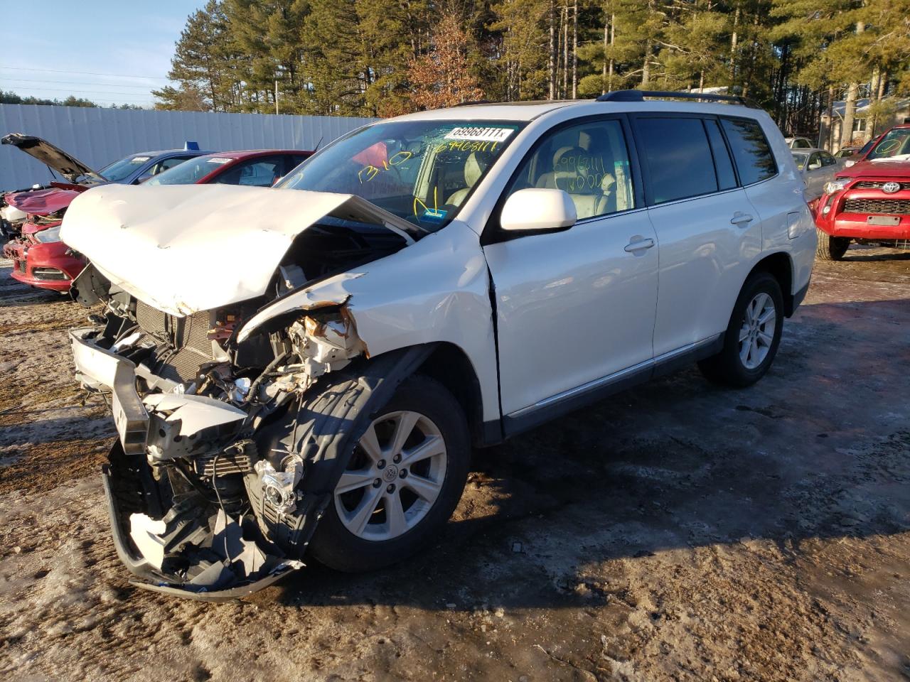 Photo 2 from auction – 2012 TOYOTA HIGHLANDER with VIN 5TDZA3EH1CS028881