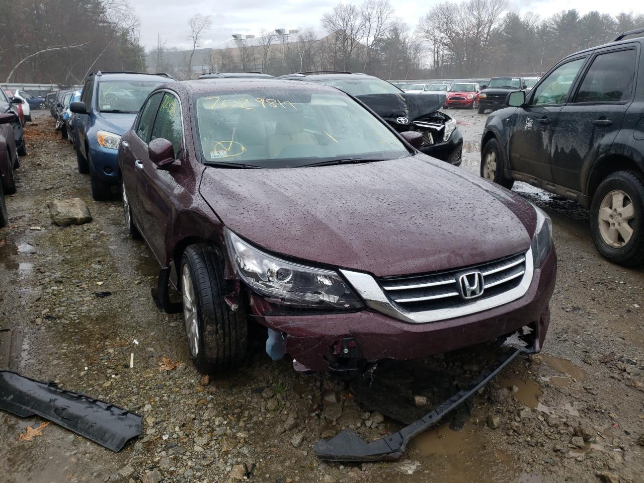 HONDA ACCORD EX 2015 with VIN 1HGCR2F7XFA211469 - Photo from auction