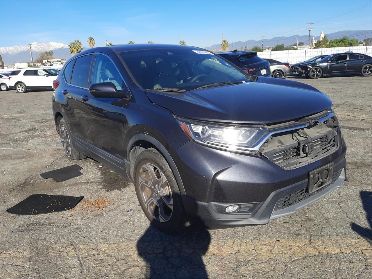 HONDA CR-V EX 2017 with VIN 7FARW1H57HE014975 - Photo from auction