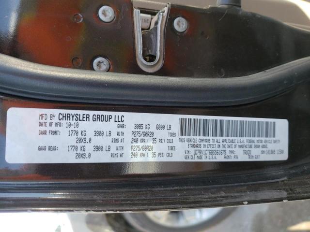 Photo 10 from auction – 2011 DODGE RAM 1500 with VIN 1D7RV1CT6BS561675