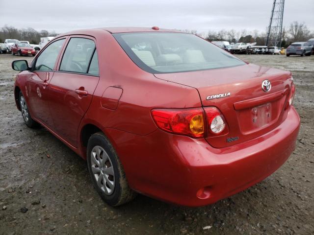 Photo 3 from auction – 2010 TOYOTA COROLLA BA with VIN JTDBU4EE3A9104682