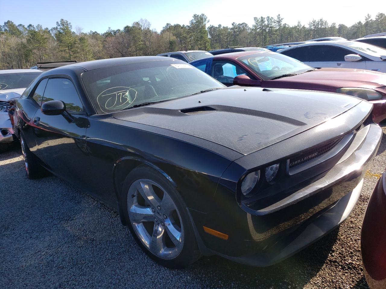 DODGE CHALLENGER 2013 with VIN 2C3CDYAG7DH587654 - Photo from auction