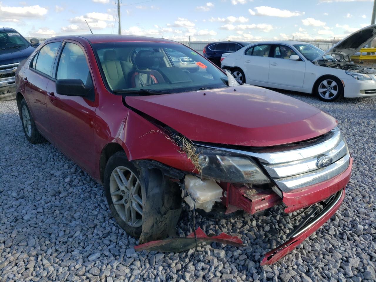 FORD FUSION S 2012 with VIN 3FAHP0GA3CR392768 - Photo from auction