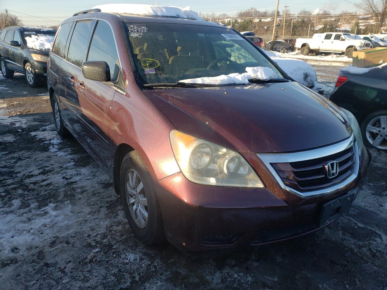 Photo 1 from auction – 2008 HONDA ODYSSEY EX with VIN 5FNRL38748B418513