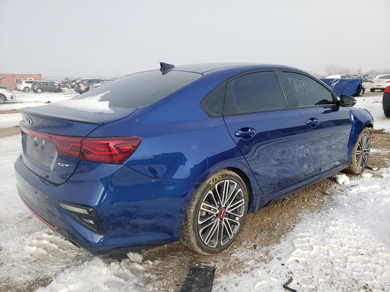 Photo 4 from auction – 2020 KIA FORTE GT with VIN 3KPF44AC6LE138863