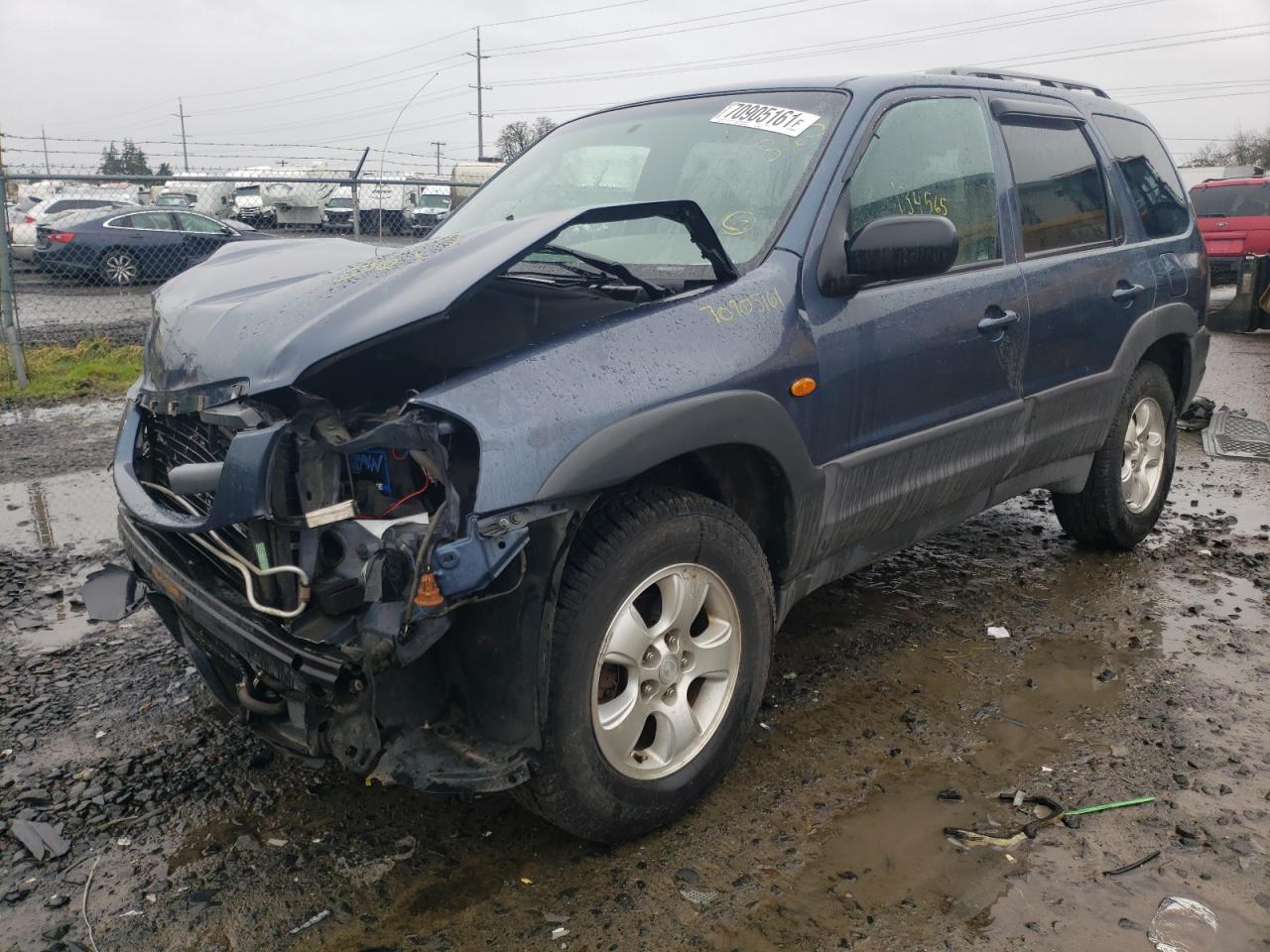 Photo 2 from auction – 2001 MAZDA TRIBUTE DX with VIN 4F2YU06171KM60141