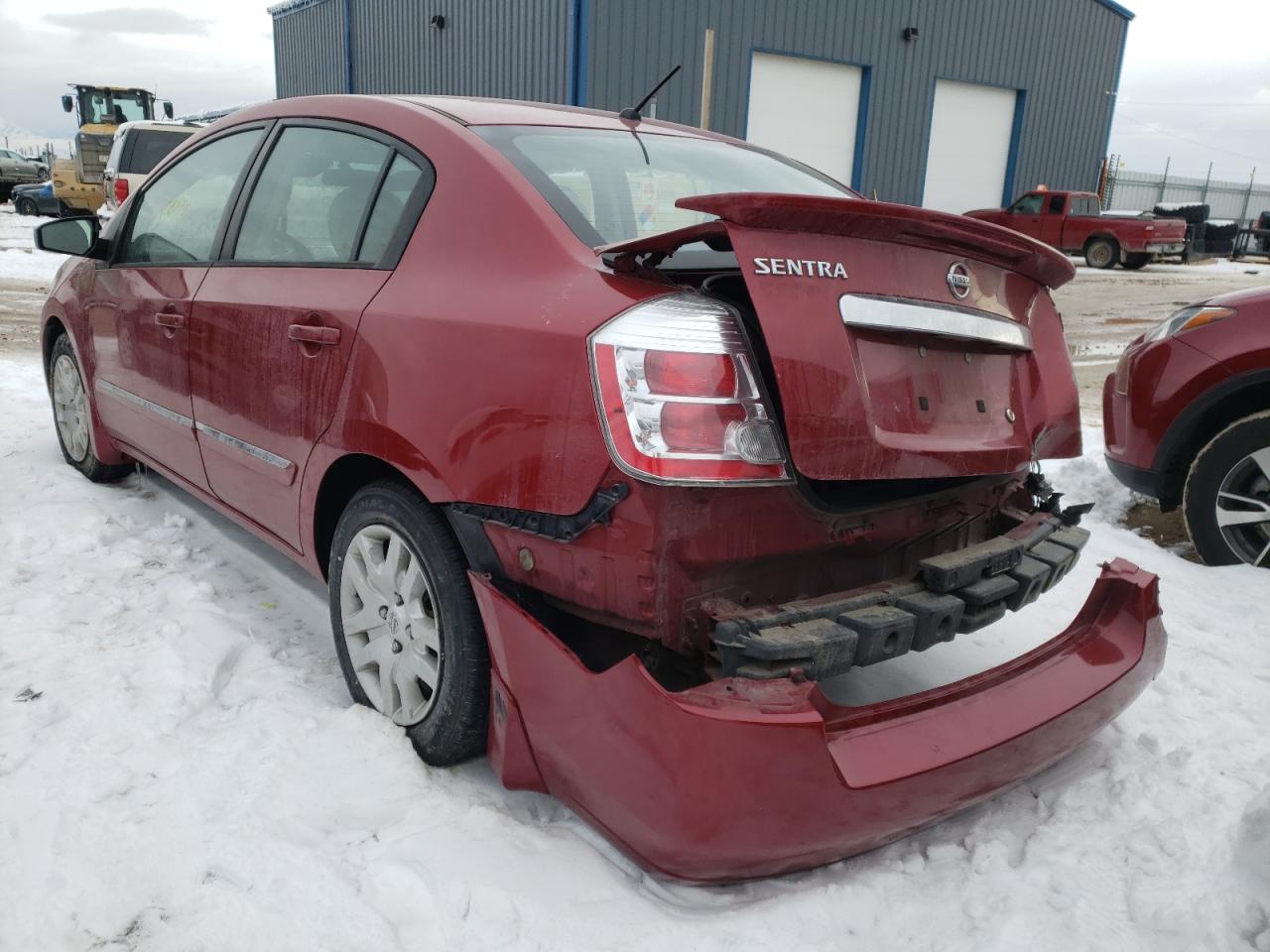 Photo 3 from auction – 2012 NISSAN SENTRA 2.0 with VIN 3N1AB6APXCL734197