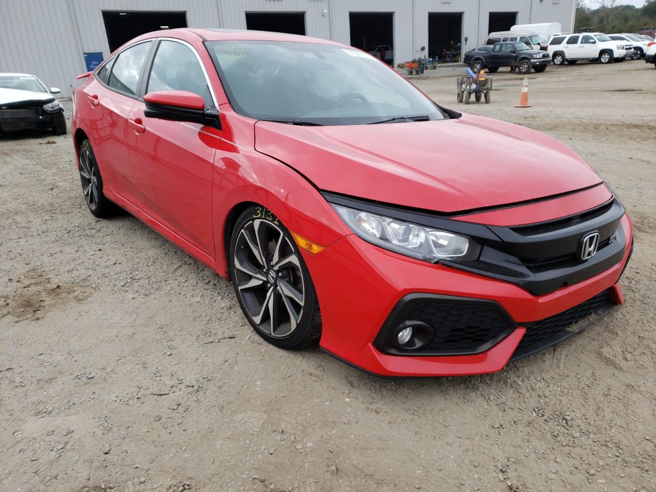 HONDA CIVIC SI 2019 with VIN 2HGFC1E52KH704101 - Photo from auction