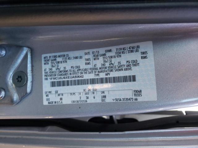 Photo 10 from auction – 2014 FORD ESCAPE TIT with VIN 1FMCU0J9XEUA50642
