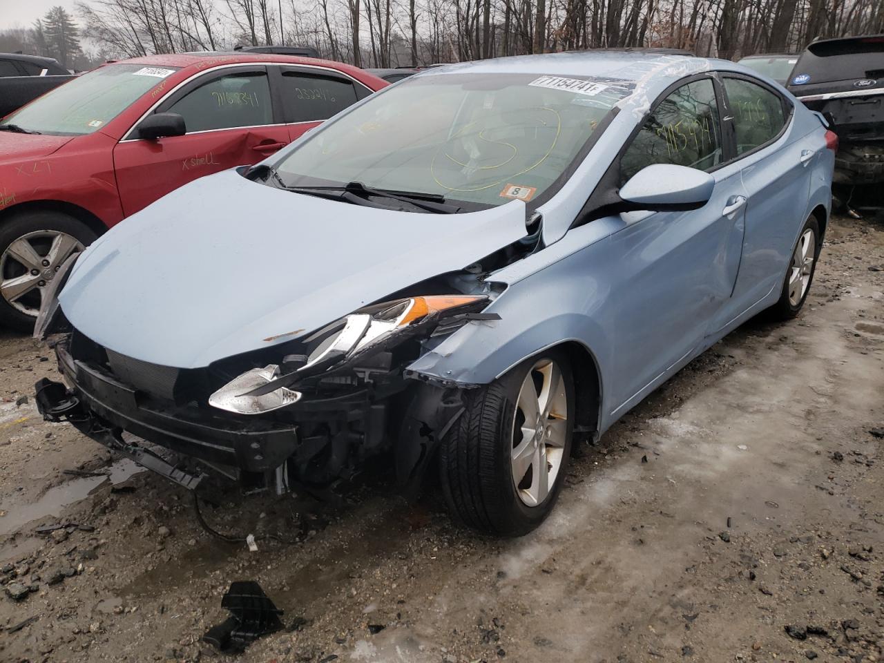 Photo 2 from auction – 2011 HYUNDAI ELANTRA GL with VIN KMHDH4AE7BU091867