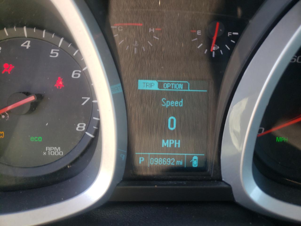 Photo 8 from auction – 2014 CHEVROLET EQUINOX LT with VIN 2GNALBEK1E6354634