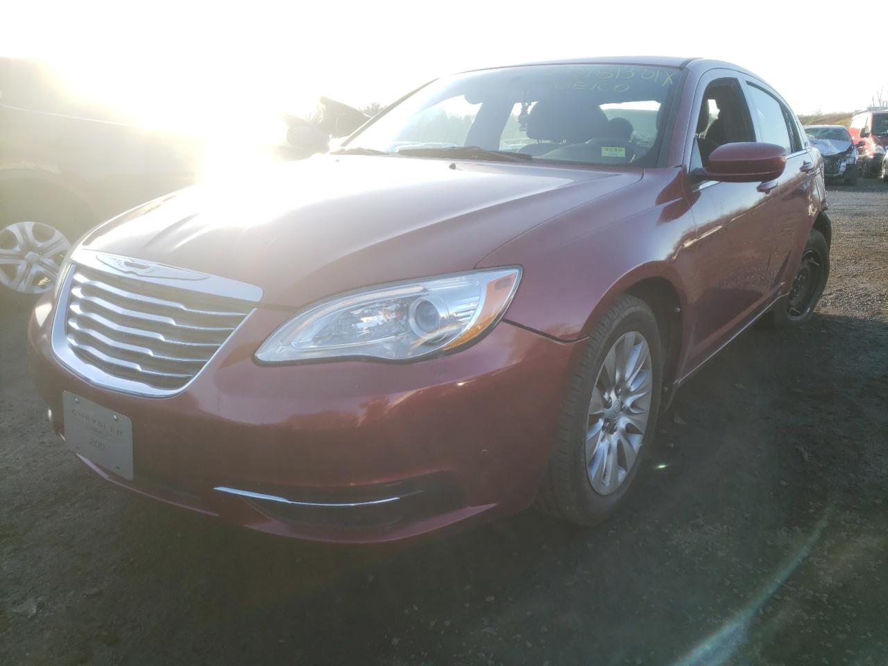 Photo 2 from auction – 2013 CHRYSLER 200 LX with VIN 1C3CCBAB5DN691958