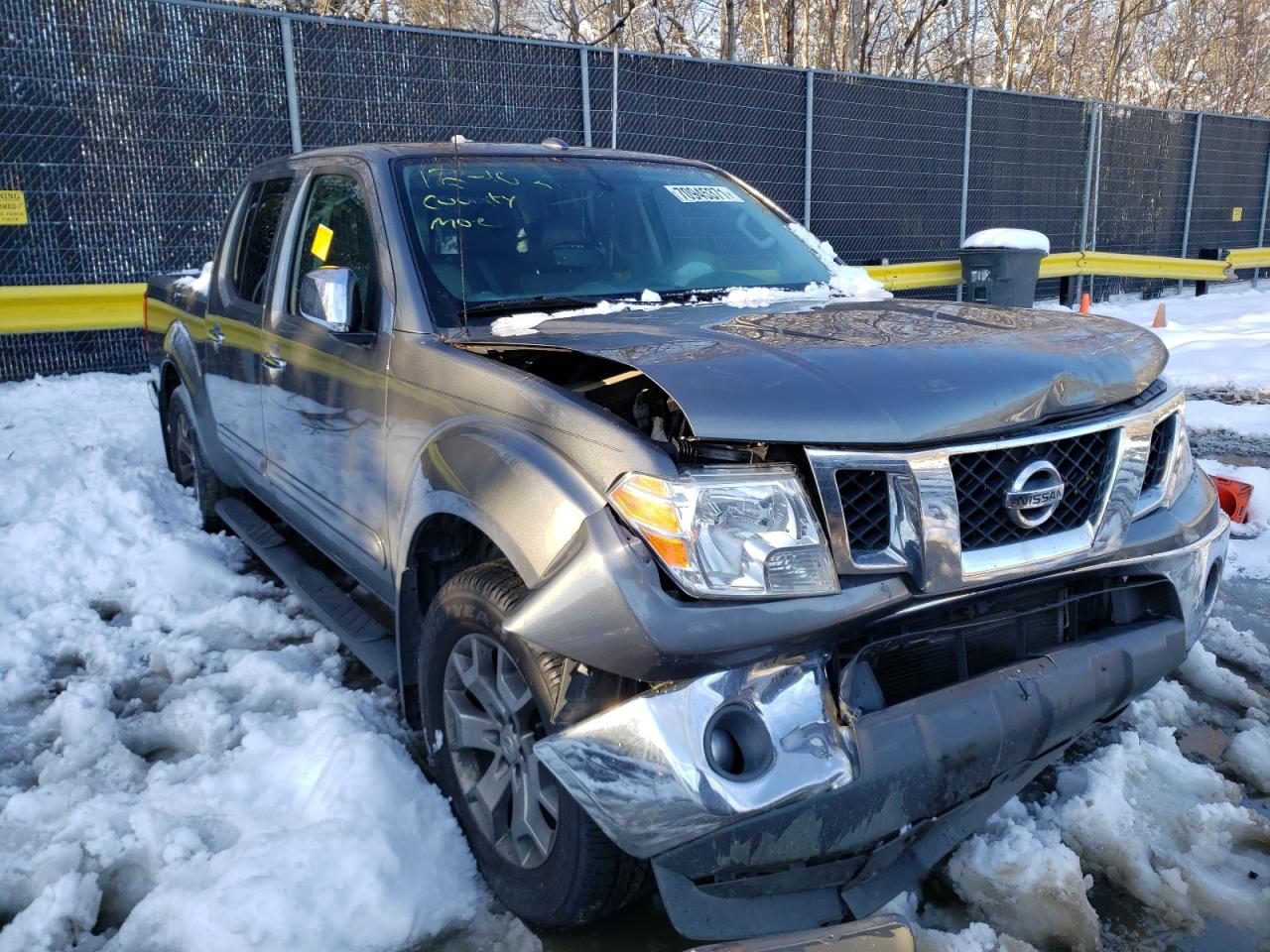NISSAN FRONTIER S 2017 with VIN 1N6AD0EV2HN724622 - Photo from auction