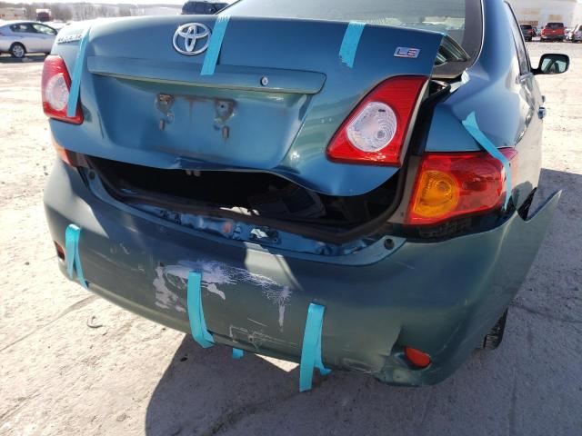 Photo 9 from auction – 2010 TOYOTA COROLLA BA with VIN JTDBU4EE7A9106340