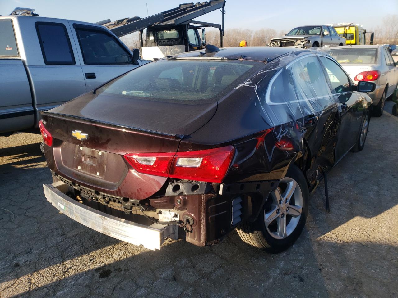 Photo 9 from auction – 2021 CHEVROLET MALIBU LS with VIN 1G1ZB5ST9MF044080