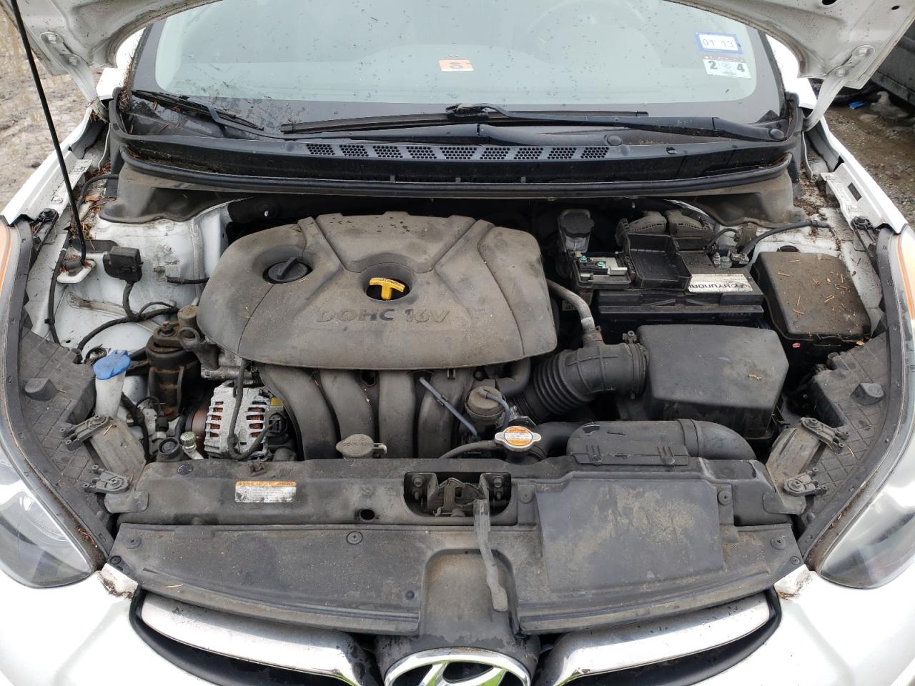 Photo 7 from auction – 2012 HYUNDAI ELANTRA GL with VIN 5NPDH4AE3CH137890
