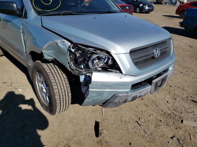 Photo 9 from auction – 2003 HONDA PILOT LX with VIN 2HKYF18173H505979