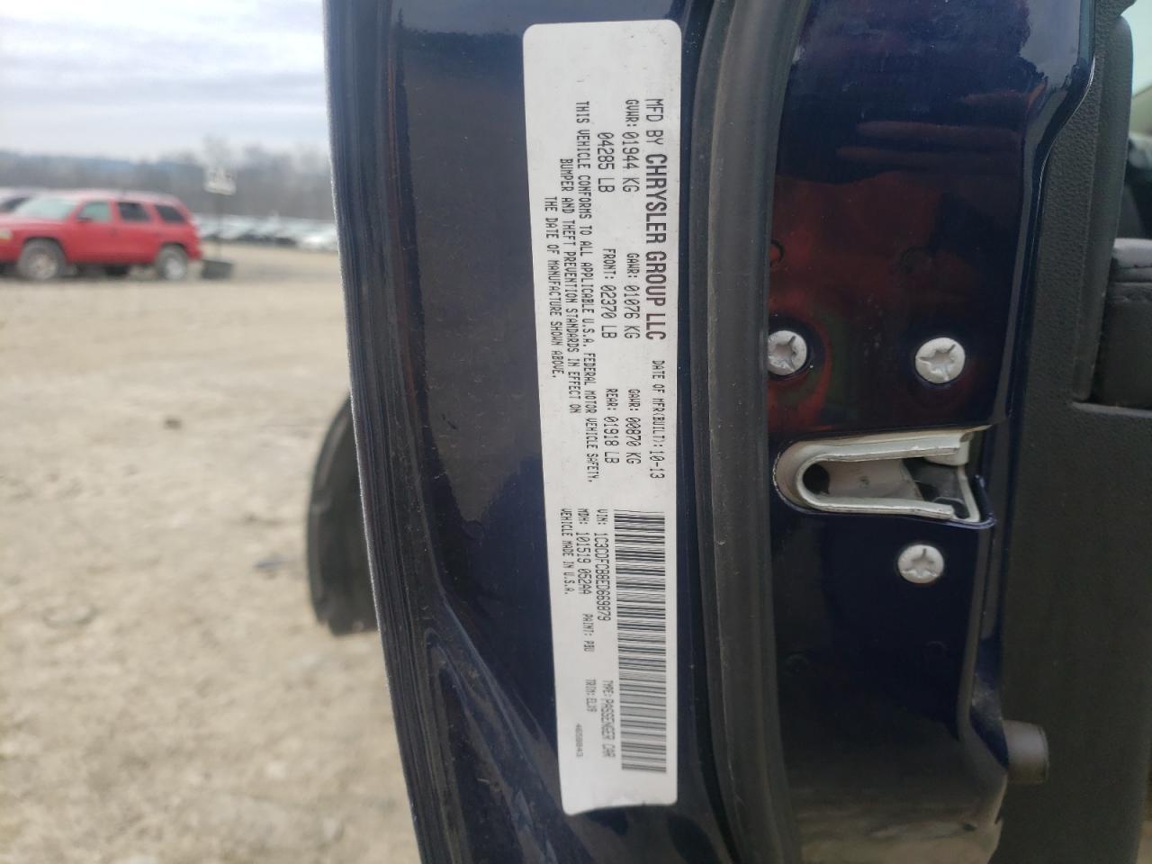 Photo 10 from auction – 2014 DODGE DART LIMIT with VIN 1C3CDFCB8ED669879
