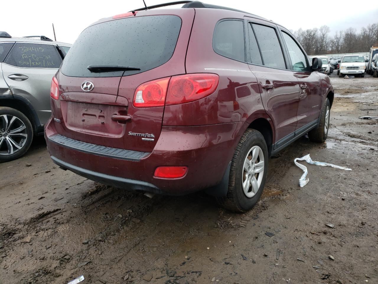 Photo 4 from auction – 2009 HYUNDAI SANTA FE G with VIN 5NMSG73D19H295215