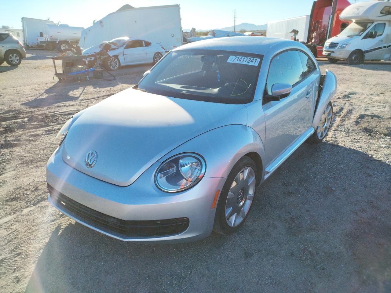 Photo 2 from auction – 2012 VOLKSWAGEN BEETLE with VIN 3VWJP7AT8CM624659
