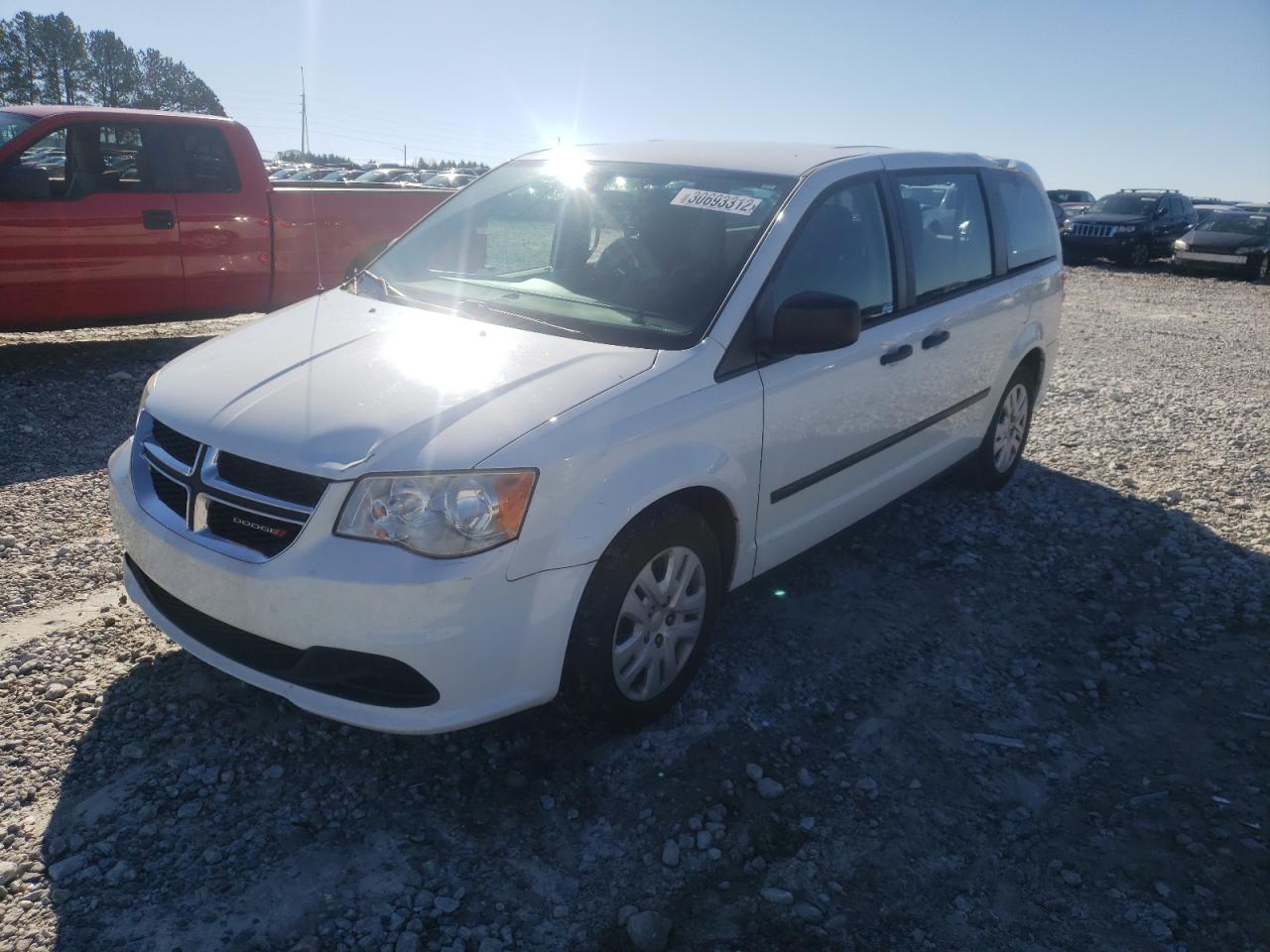 Photo 2 from auction – 2014 DODGE CARAVAN with VIN 2C4RDGBGXER197416
