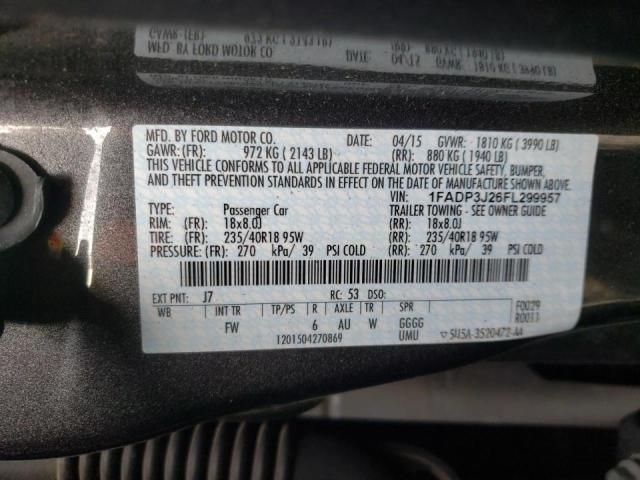 Photo 10 from auction – 2015 FORD FOCUS TITA with VIN 1FADP3J26FL299957