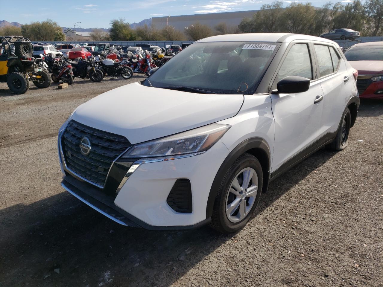 Photo 2 from auction – 2021 NISSAN KICKS S with VIN 3N1CP5BV3ML520719