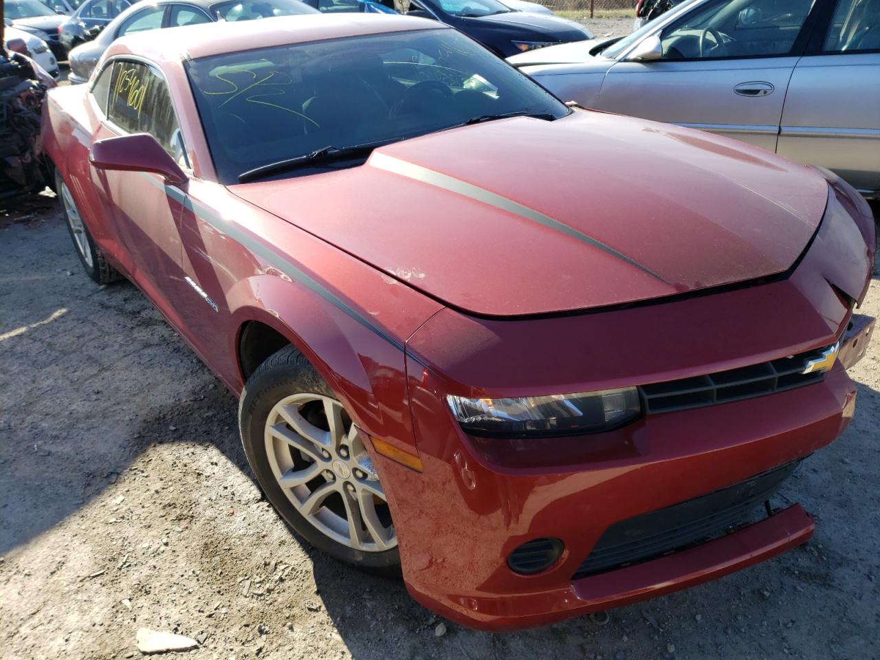 CHEVROLET CAMARO LS 2015 with VIN 2G1FB1E35F9148276 - Photo from auction