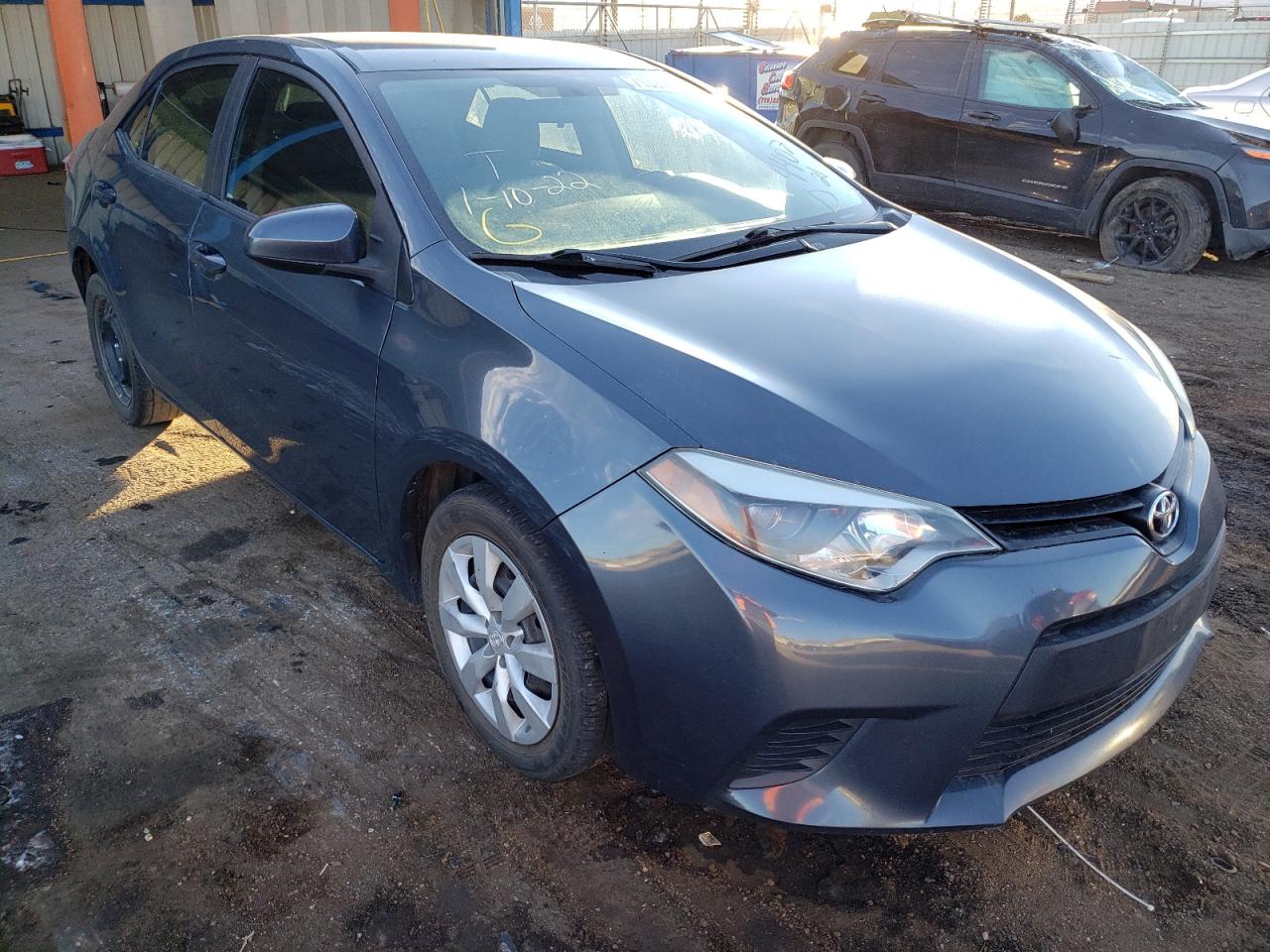 TOYOTA COROLLA L 2014 with VIN 2T1BURHE1EC183455 - Photo from auction