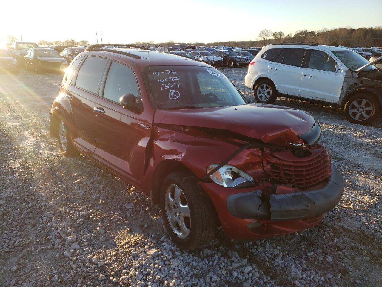 CHRYSLER PT CRUISER 2001 with VIN 3C8FY4BB01T571354 - Photo from auction