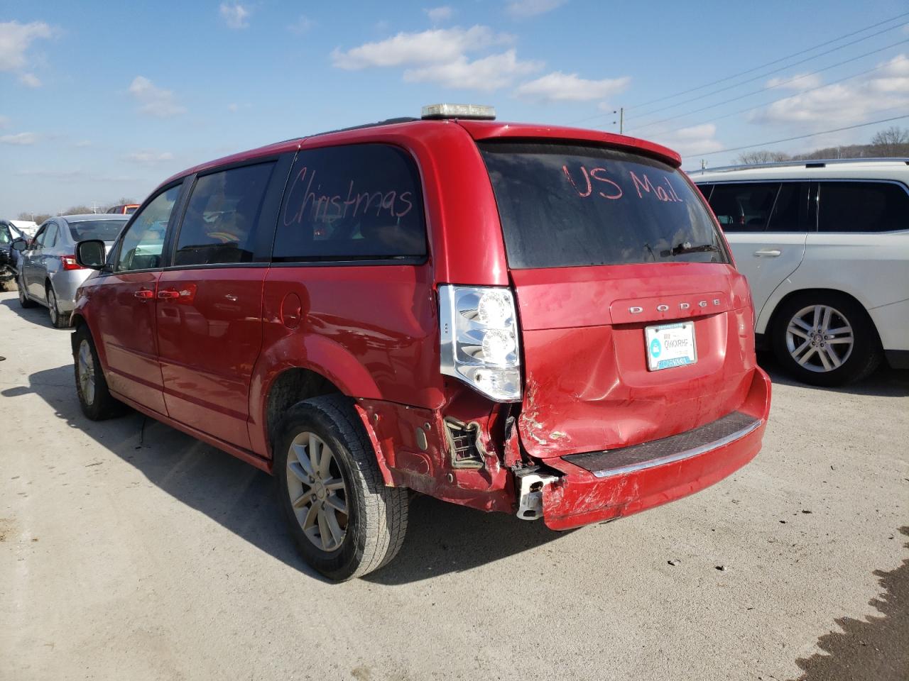 Photo 3 from auction – 2014 DODGE GRAND CARA with VIN 2C4RDGCG1ER356337