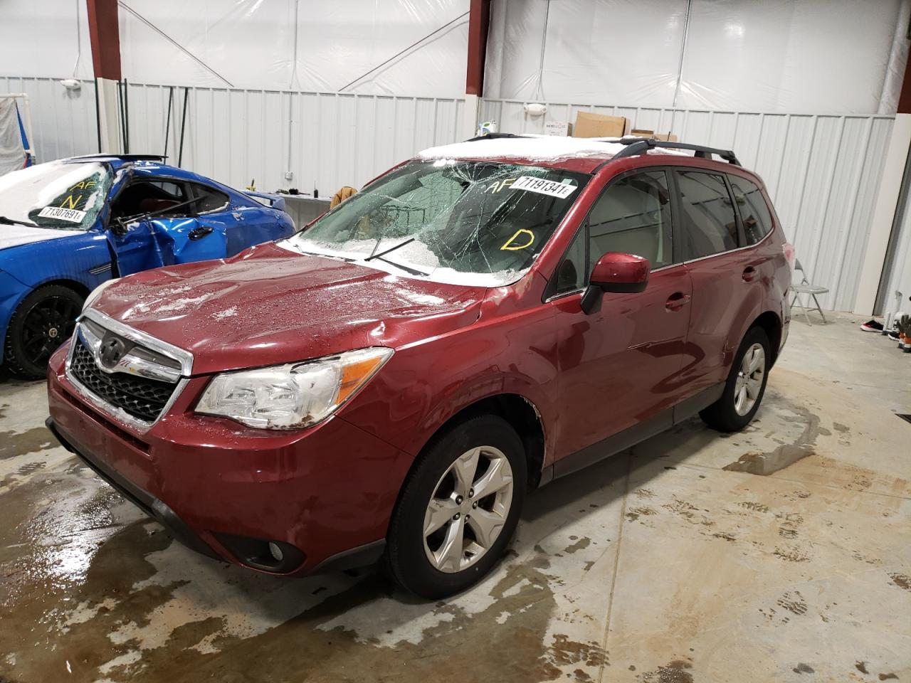Фото 2 с аукциона – 2014 SUBARU FORESTER 2 с VIN JF2SJAHC8EH401879