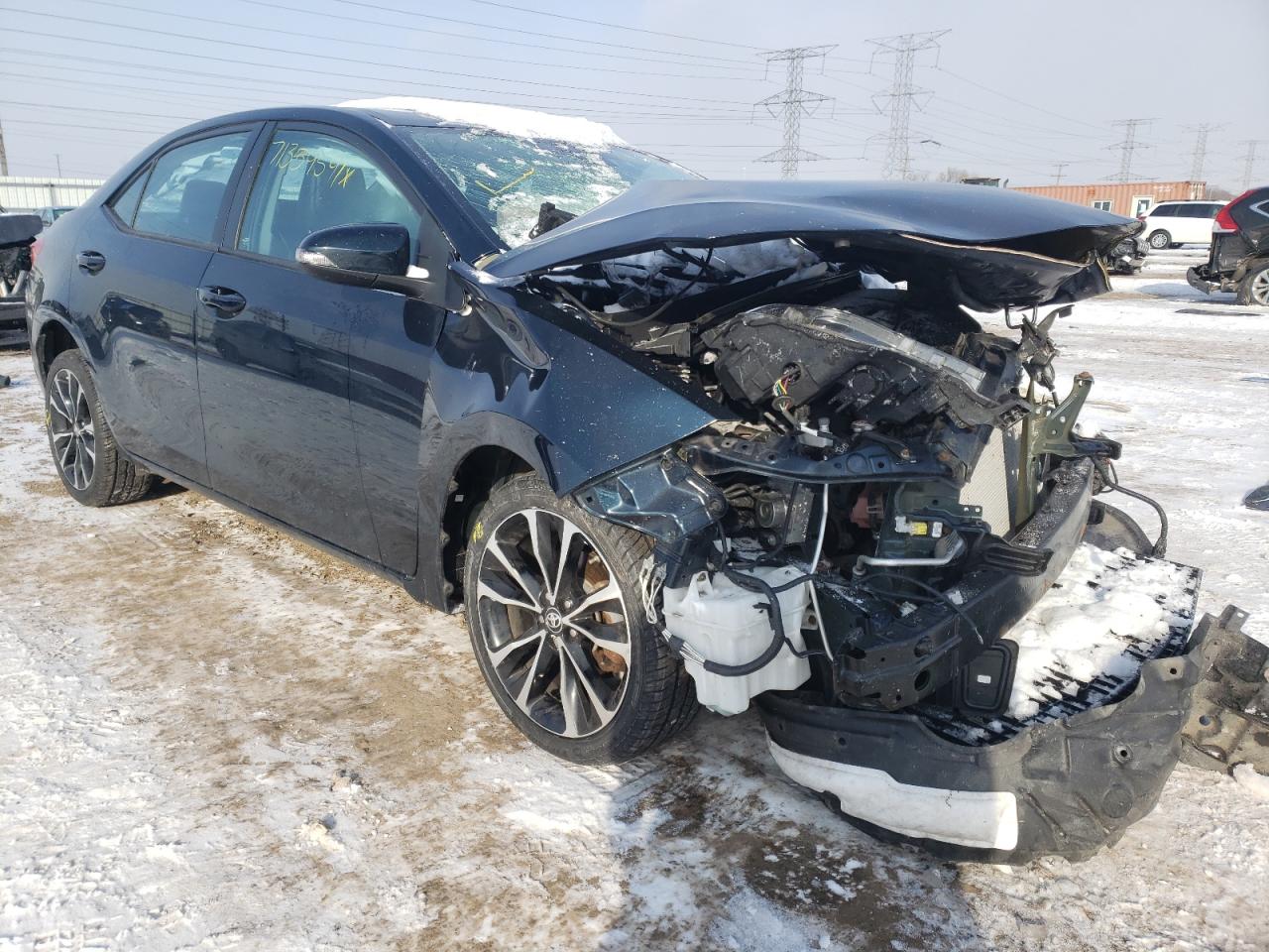 TOYOTA COROLLA L 2017 with VIN 2T1BURHE5HC959302 - Photo from auction