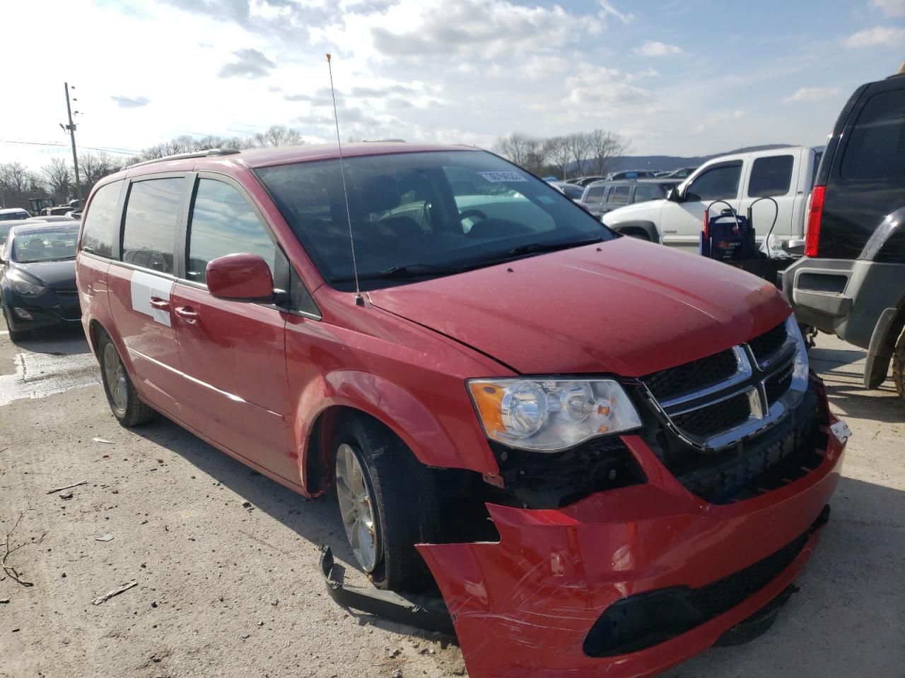 DODGE GRAND CARA 2014 with VIN 2C4RDGCG1ER356337 - Photo from auction