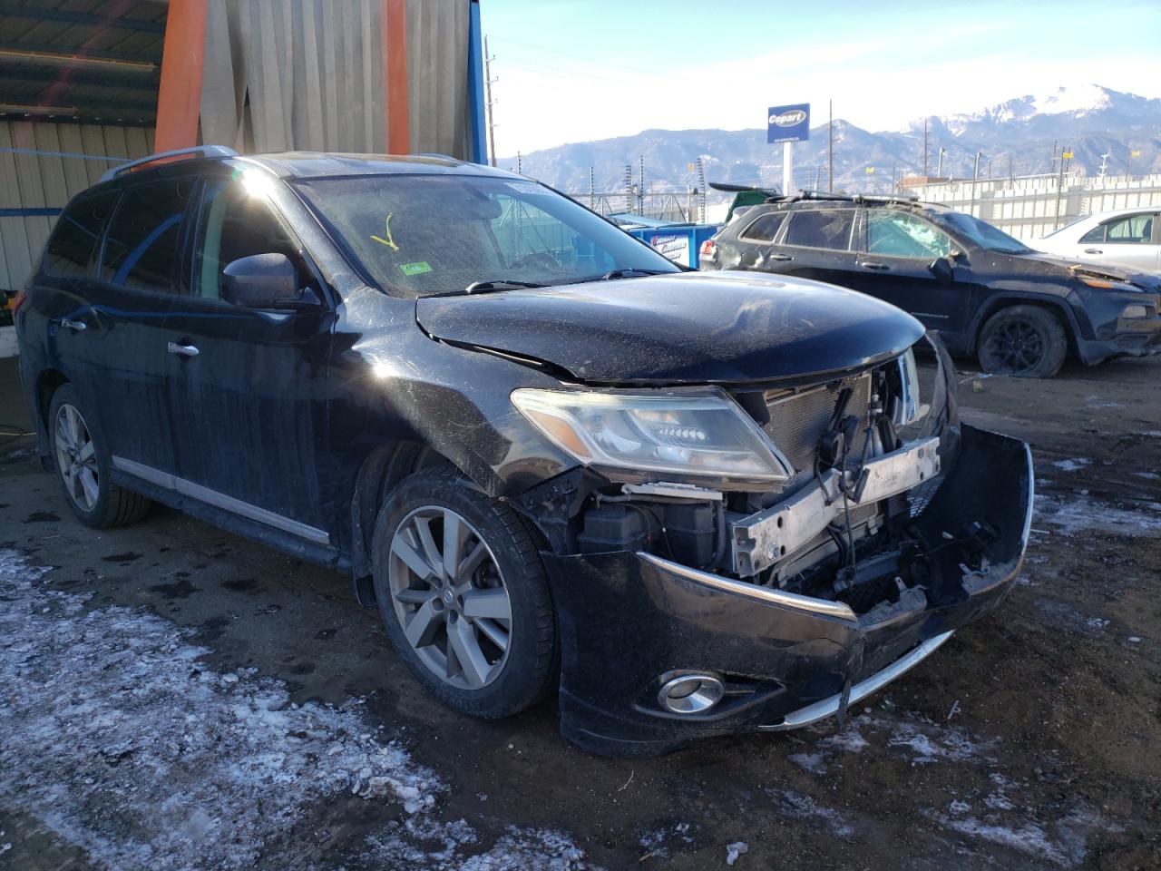 NISSAN PATHFINDER 2013 with VIN 5N1AR2MM2DC659247 - Photo from auction
