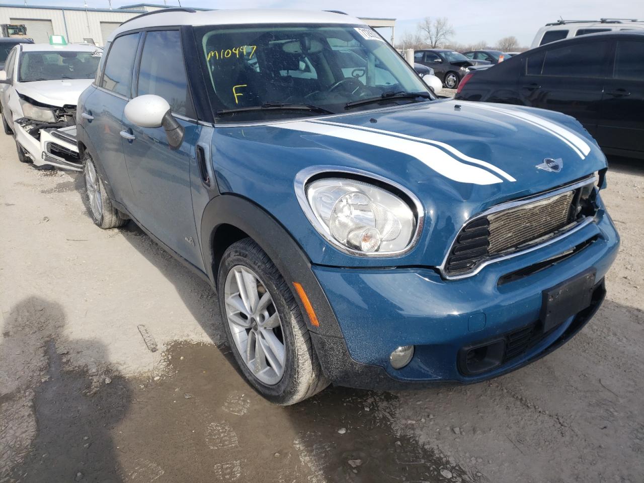 MINI COOPER S C 2011 with VIN WMWZC5C58BWM10447 - Photo from auction