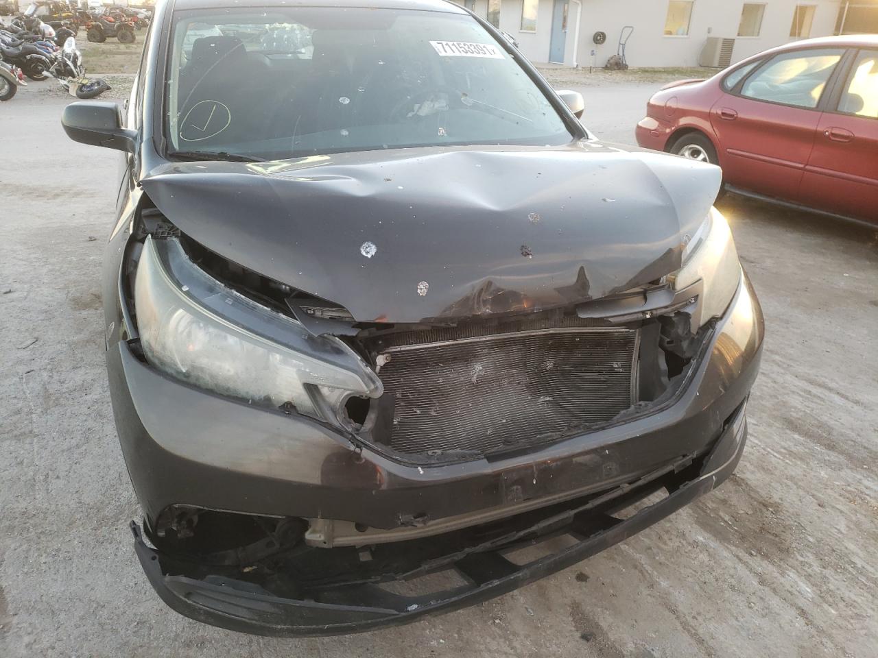 Photo 9 from auction – 2014 HONDA CR-V LX with VIN 5J6RM4H39EL018725