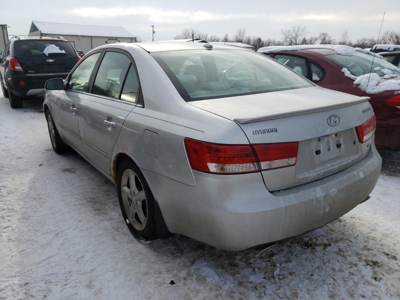 Photo 3 from auction – 2008 HYUNDAI SONATA SE with VIN 5NPEU46F88H335454